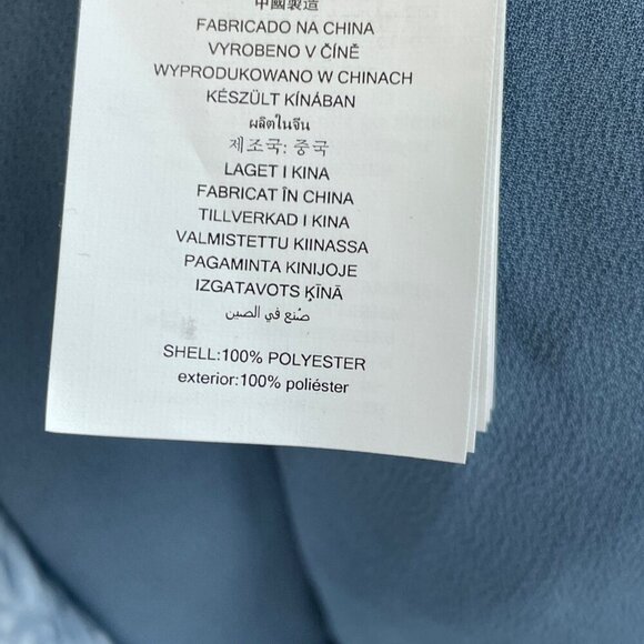 Michael Kors Chambray Blue Sleeveless Chain Strap Dress S NWT 0969 - Picture 7 of 8